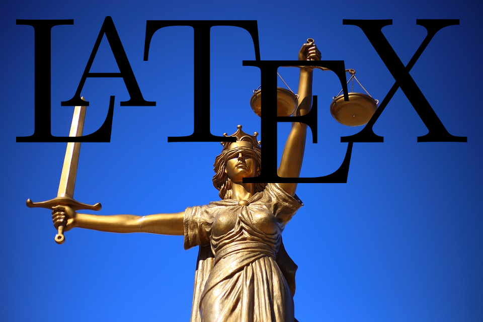 LaTeX per atti giudiziari, configurazione di base